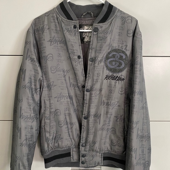 Stussy World Tour Men Jacket size S - Picture 1 of 5